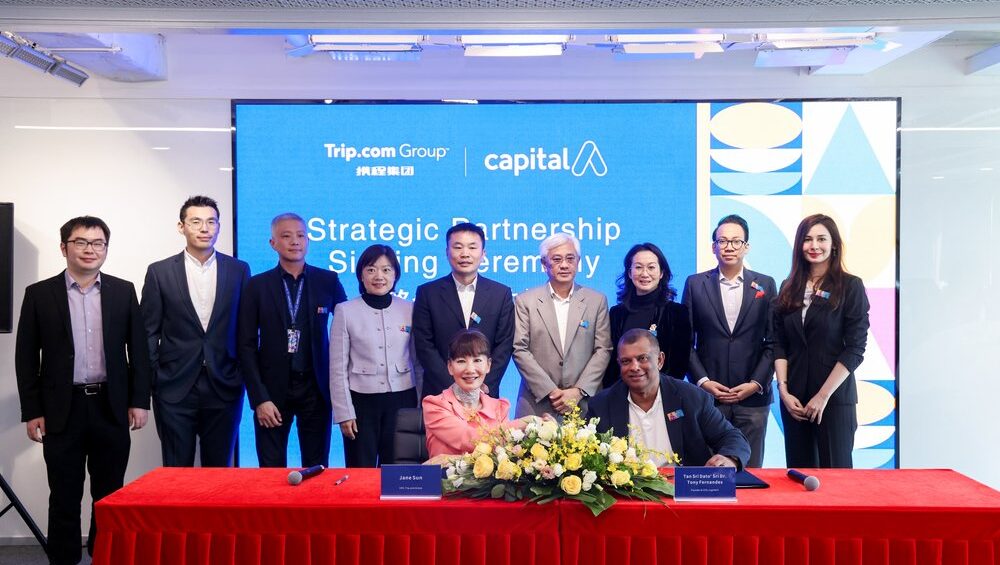 Capital A signs a wide-ranging partnership with Trip.com Group