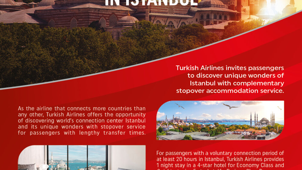 Turkish Airlines offers a free mini-vacation for Indian Travellers with “Stopover in Istanbul”