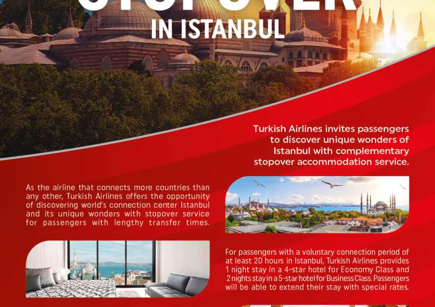 Turkish Airlines offers a free mini-vacation for Indian Travellers with “Stopover in Istanbul”
