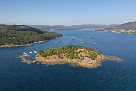 A Creba Private Island unveiled off the coast of north-west Spain