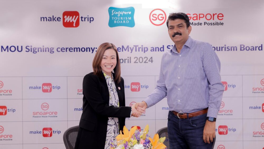 Singapore Tourism Board partners with MakeMyTrip